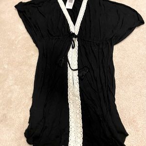 Maternity bathing suit coverup